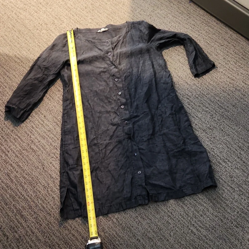 Eileen Fisher Linen Dress Size XXS - Picture 10 of 14